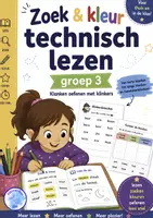 Voorbeeld - Zoek en kleur - Tech lezen (AVI 3) klinkers - Voorblad