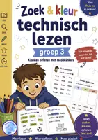 Voorbeeld - Zoek en kleur - Technisch lezen (AVI 3) medeklinkers - Voorblad