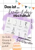 Vorschau - Arbeitsblätter - Think Outside the Box - Mini-Faltheft Geburtstag - Das ist kein ... - Deckblatt
