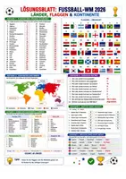 Vorschau - Arbeitsblätter - Fußball-WM 2026 – Länder, Flaggen & Kontinente zuordnen - Seite 3