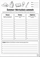 Vorschau - Stationenlernen - Sommerferien Deutschheft | Klasse 5/6 - Seite 2