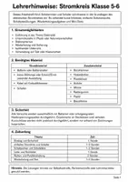 Vorschau - Arbeitsblätter - Stromkreis Klasse 5/6 | Arbeitsheft mit Experimenten - Seite 1