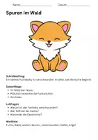 Vorschau - Stundenentwürfe - Kreatives Schreiben Klasse 3 – Das verschwundene Tierbaby | Schreibaufgaben mit Hilfen & Beispielen - Seite 3