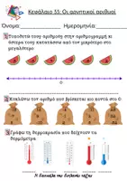 Προεπισκόπηση - Φύλλα εργασίας - Φύλλα εργασίας Μαθηματικά Ε δημοτικού - ενότητα 6 - Σελίδα 1