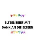 Vorschau - Anderer Materialtyp - Elternbriefe zum Schuljahresende | 6 Vorlagen + Feriengrüße + Urkunde - Seite 3