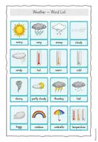 Vorschau - Stationenlernen - Weather Activity Booklet I Englisch Grundschule I Selbstlernheft zu Weather Words - Seite 3