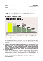 Vorschau - Test - Klassenarbeit dialektische Erörterung: Veggi Day - Deckblatt