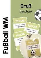 Vorschau - Anderer Materialtyp - Fußball - Fußballgrüße : Karte - Deckblatt