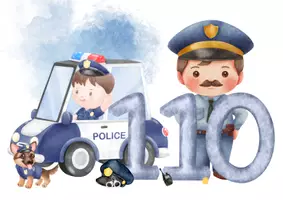Vorschau - Spiele - Erzählkarten Kamishibai Feuerwehr, Polizei & Rettungsdienst für Sprachförderung - Seite 3