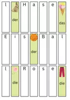 Vorschau - Fördermaterial/Inklusion - Wortfächer zum Wörterlernen - Seite 2