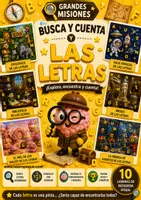 Vista previa - Unidades / Secuencias / Situaciones de Aprendizaje - BUSCA Y CUENTA. LÁMINAS BÚSQUEDA LETRAS - página 1