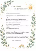 Vorschau - Anderer Materialtyp - Willkommensbriefe zur Einschulung – für einen besonderen Schulstart - Seite 3