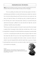 Vorschau - Arbeitsblätter - Slave Narratives - Textanalyse F. Douglass und H. Jacobs - Seite 1