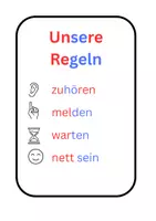 Vorschau - Anderer Materialtyp - Klassenrat Wort- und Bildkarten Silbenschrift - Seite 2
