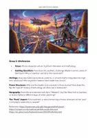 Vorschau - Arbeitsblätter - Fiction Analysis: Solarpunk, Cyberpunk, Afrofuturism, usw. - Seite 2