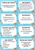 Vorschau - Arbeitsblätter - Archäologie – Materialpaket | Wissenskartei, Lückentext & Quizkarten - Seite 2