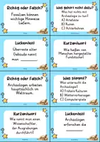 Vorschau - Quiz - Archäologie – 24 Quizkarten | Quiz | Geschichte, Ausgrabungen & Antike - Seite 3