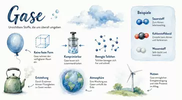 Vorschau - Arbeitsblätter - Arbeitsblatt zum Thema "Gas" + Onlineübung & MP3 + Infografiken - Seite 2