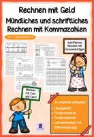 Vorschau - Unterrichtsreihen - Rechnen mit Geld - Mündliches und schriftliches Rechnen mit Kommazahlen - Seite 1