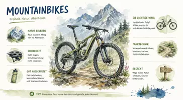 Vorschau - Arbeitsblätter - Arbeitsblätter "Mountainbikes" + Lösung & MP3 + Infografik - Seite 3