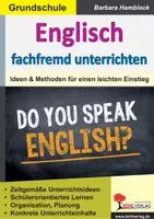 Vorschau - Arbeitsblätter - Englisch fachfremd unterrichten Grundschule | Wortschatz, Vokabeln, Spiele, Songs, Bild-Wort-Zuordnung, Wortfelder, Didaktik | Englisch Klasse 3-4 Lösungen - Deckblatt
