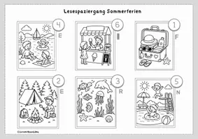 Vorschau - Stationenlernen - Sommer-Lesespaziergang - Seite 2