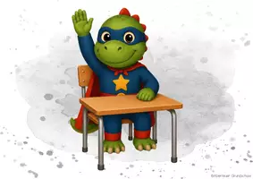 Vorschau - Bildkarten - Dinoklasse Klassenregeln Klassentier Dino - Seite 2