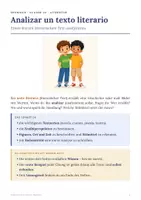 Vorschau - Arbeitsblätter - Spanisch Klasse 10 - Literarische Textanalyse - Seite 1
