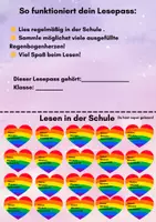 Vorschau - Stundenentwürfe - 🌈 Gemeinsam stark – Lesepass für die Grundschule 20 Lesegeschichten zu Freundschaft, Respekt und Zusammenhalt - Seite 1