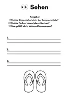 Vorschau - Stundenentwürfe - Kreativ durch den Sommer – Sinnesübungen für die Sommerschule | DaZ-Arbeitsheft für Grundschulkinder - Seite 2