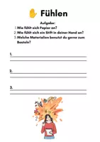 Vorschau - Stundenentwürfe - Kreativ durch den Sommer – Sinnesübungen für die Sommerschule | DaZ-Arbeitsheft für Grundschulkinder - Seite 3