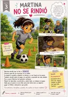 Vista previa - Refuerzo / NEE / Materiales de apoyo - MARTINA QUIERE JUGAR A FÚTBOL - página 3