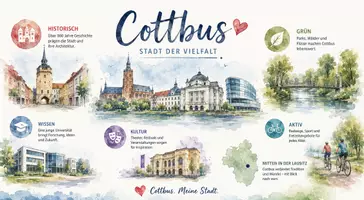 Vorschau - Arbeitsblätter - Arbeitsblätter zum Thema "Cottbus" + Lösung & MP3 + Infografik - Seite 3