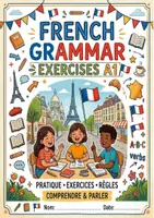 Aperçu - Feuilles d'exercices - Le Présent de l'Indicatif – Ressource Complète A1 avec Exercices Corrigés - Page de couverture