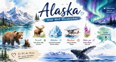 Vorschau - Arbeitsblätter - Arbeitsblatt "Alaska" + Onlineübung & MP3 + Infografik - Seite 3