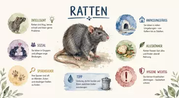 Vorschau - Arbeitsblätter - Arbeitsblatt "Ratten" + Onlineübung & MP3 + Infografik - Seite 2