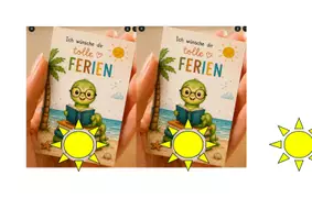 Vorschau - Bildkarten - Belohnungskarte- Ich wünsche dir schöne Ferien - Seite 3