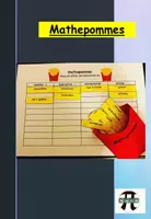 Vorschau - Arbeitsblätter - Mathepommes - Mathevokabeln lernen - Deckblatt