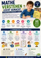 Vorschau - Unterrichtsreihen - Mathe verstehen leicht gemacht | Elternratgeber & Übungsheft | Mathematik Klasse 3 | Rechnen lernen zu Hause - Deckblatt