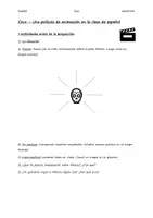 Vorschau - Unterrichtsreihen - Coco - Film im Spanischunterricht - Deckblatt
