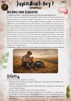 Vorschau - Unterrichtsreihen - Basierend auf: Boy 7: Vertraue niemandem. Nicht einmal dir selbst. von Mirjam Mous – Der Junge ohne Gedächtnis / Der Romanbeginn (7./8. Klasse, Deutsch | Jugendroman) - Seite 1
