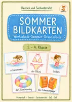 Vorschau - Bildkarten - Sommer Bildkarten – 150 Wortschatzkarten - Deckblatt