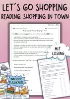 Vorschau - Unterrichtsreihen - Paket Englisch - Let's go shopping - MATERIALPAKET - Seite 1