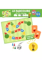 Aperçu - Jeux - 🏆 Le parcours de la Coupe du Monde – Jeu de plateau MS/GS ⚽ - Page de couverture