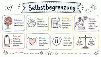 Vorschau - Arbeitsblätter - Arbeitsblatt "Selbstentfaltung und Selbstbegrenzung" + interaktive Lösung & MP3 + Infografiken - Seite 2