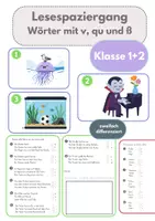 Vorschau - Stundenentwürfe - Materialpaket "Lesen von Anfang an - Alles für Klasse 1" - Seite 1