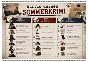Vorschau - Arbeitsblätter - Würfelgeschichten: Sommerkrimi Deutsch 4-6 - Seite 3