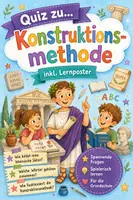 Vorschau - Arbeitsblätter - Konstruktionsmethode Latein Klasse 7 - Arbeitsheft - Deckblatt