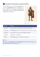 Vorschau - Arbeitsblätter - Participium coniunctum Latein Klasse 8 Arbeitsheft - Seite 2