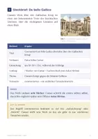 Vorschau - Arbeitsblätter - Caesar De bello Gallico – Latein Klasse 9 - Seite 2